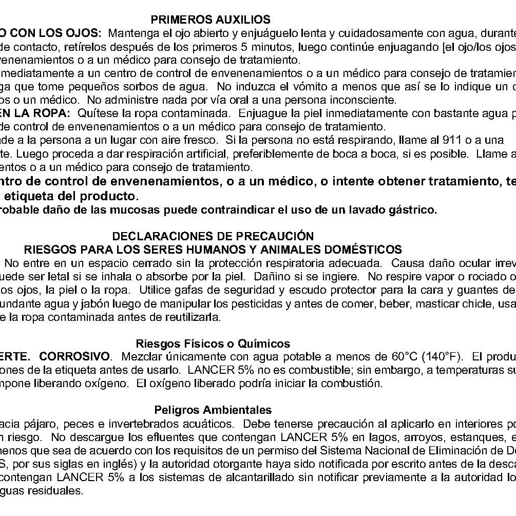 Partial label (espanol)