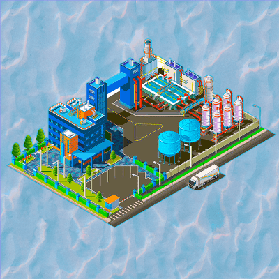 prcess water graphic